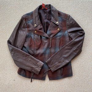 Sundance Mixed Leather Jacket